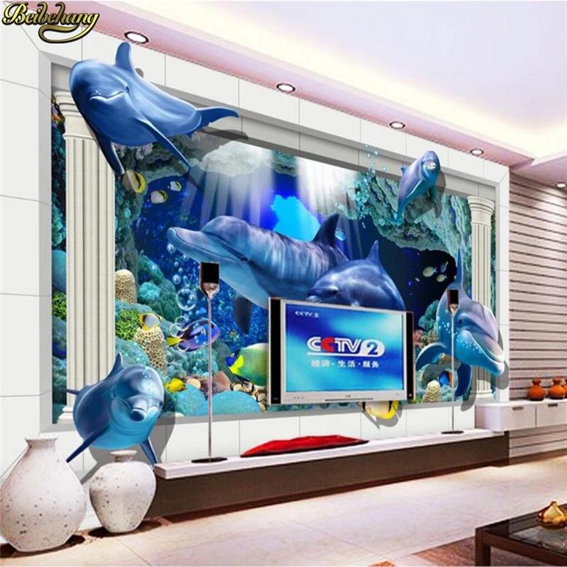Beibeohang    Ž  ȭ  ƼĿ   3D  TV  papel 忡 parede 3D